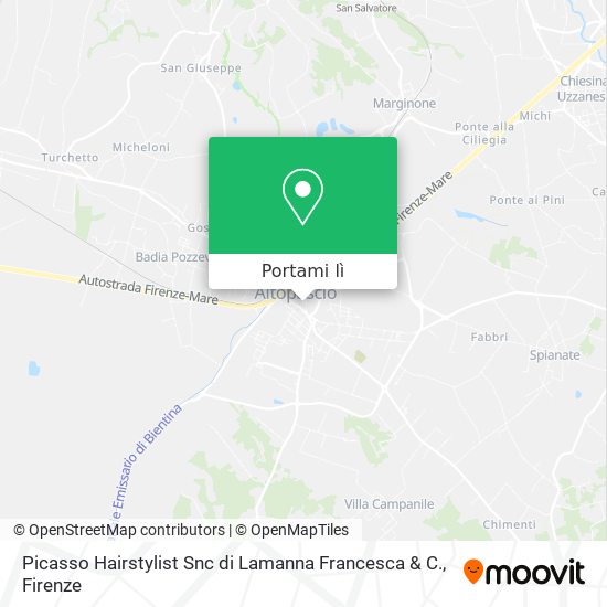 Mappa Picasso Hairstylist Snc di Lamanna Francesca & C.
