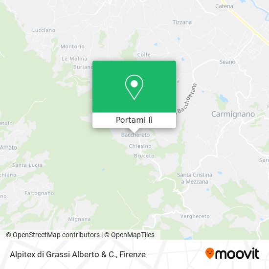 Mappa Alpitex di Grassi Alberto & C.