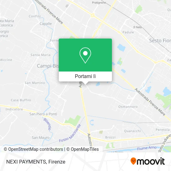 Mappa NEXI PAYMENTS
