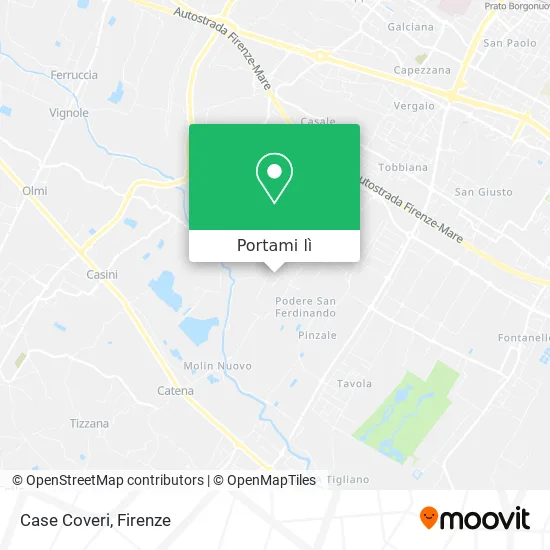 Mappa Case Coveri