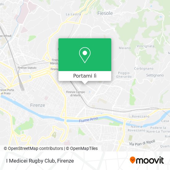 Mappa I Medicei Rugby Club