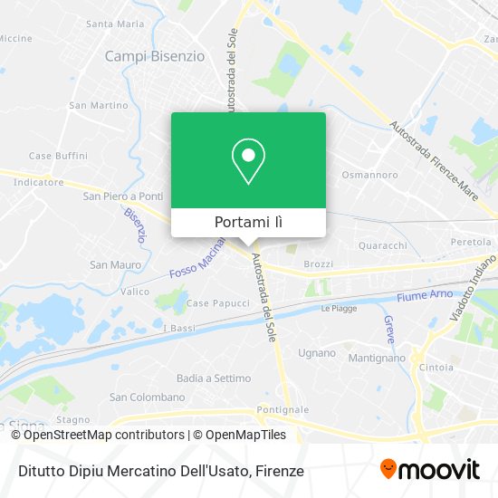 Mappa Ditutto Dipiu Mercatino Dell'Usato