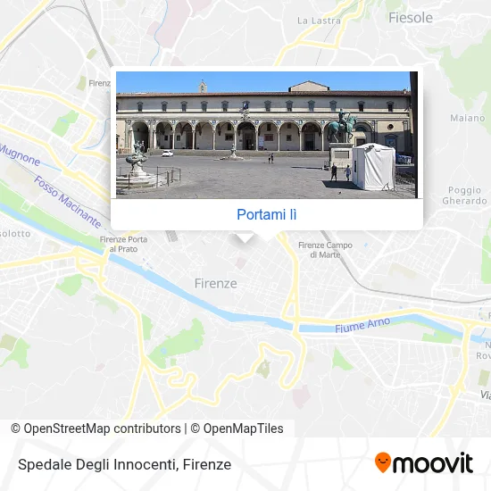 Mappa Spedale Degli Innocenti