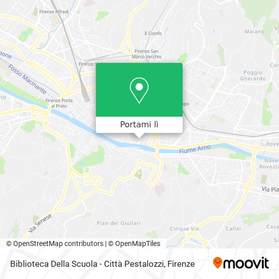 Mappa Biblioteca Della Scuola - Città Pestalozzi