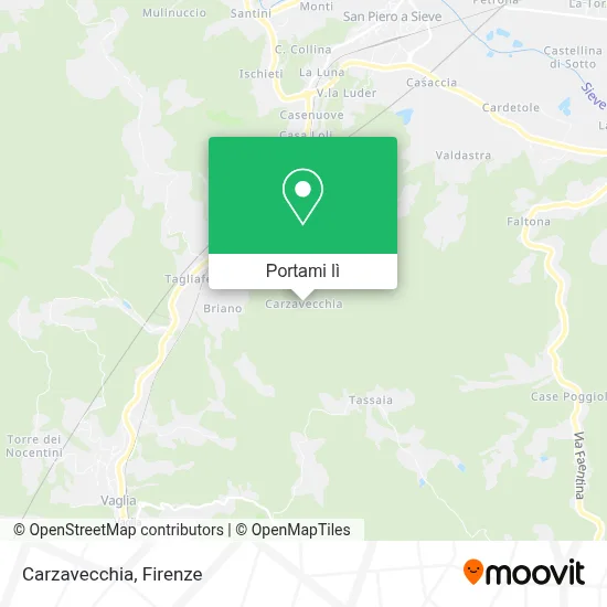 Mappa Carzavecchia
