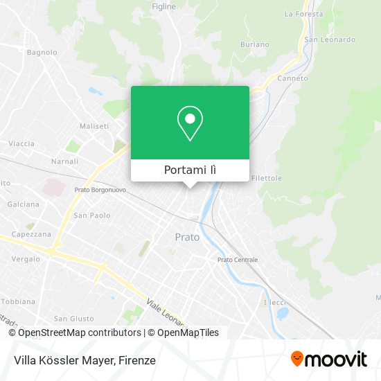 Mappa Villa Kössler Mayer