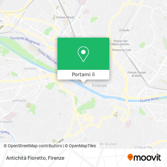 Mappa Antichità Fioretto