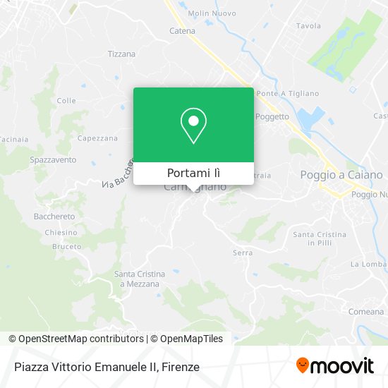 Mappa Piazza Vittorio Emanuele II