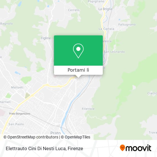 Mappa Elettrauto Cini Di Nesti Luca
