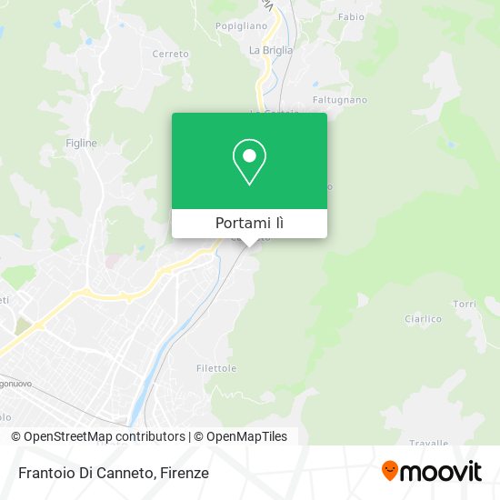 Mappa Frantoio Di Canneto