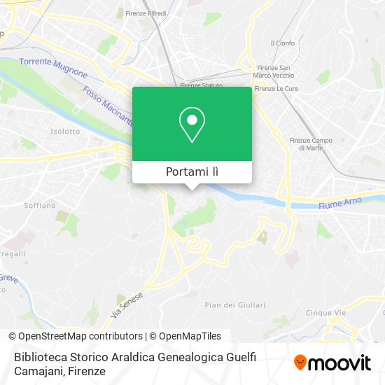 Mappa Biblioteca Storico Araldica Genealogica Guelfi Camajani