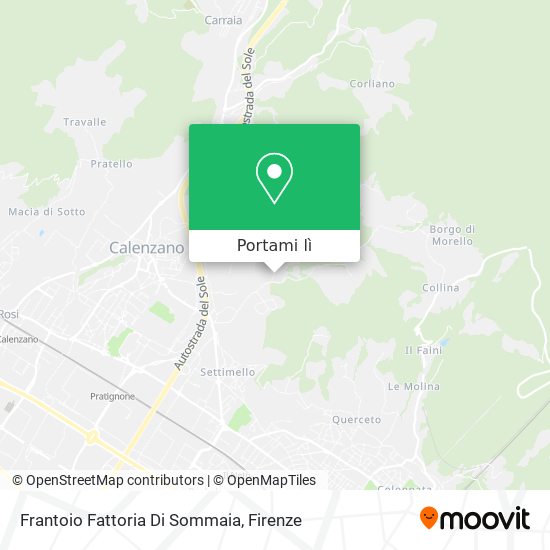 Mappa Frantoio Fattoria Di Sommaia
