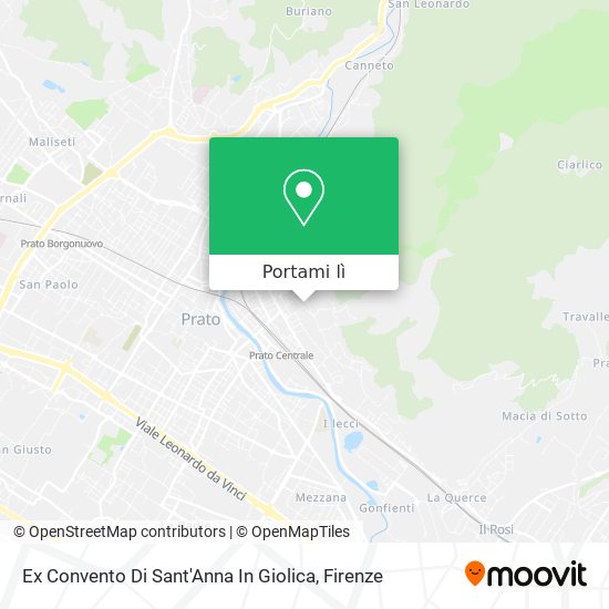 Mappa Ex Convento Di Sant'Anna In Giolica