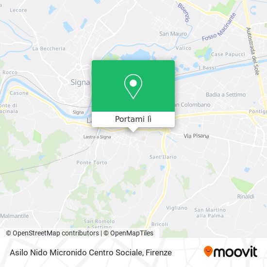 Mappa Asilo Nido Micronido Centro Sociale