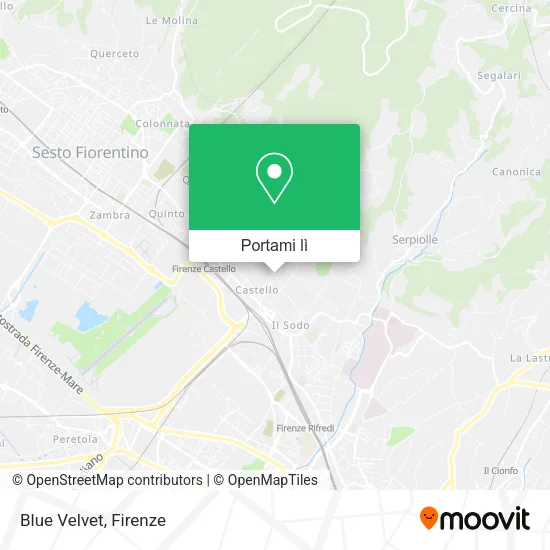 Mappa Blue Velvet