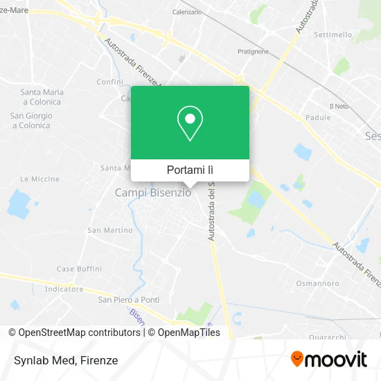 Mappa Synlab Med