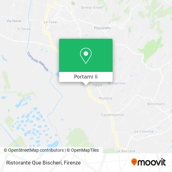 Mappa Ristorante Que Bischeri