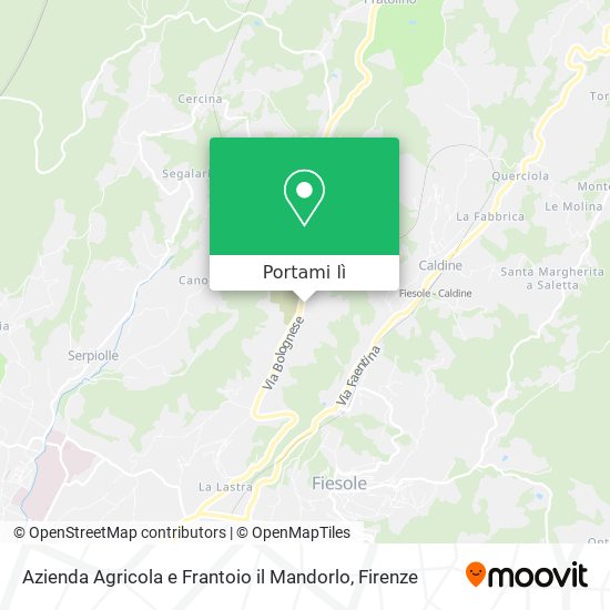 Mappa Azienda Agricola e Frantoio il Mandorlo