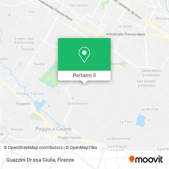 Mappa Guazzini Dr.ssa Giulia