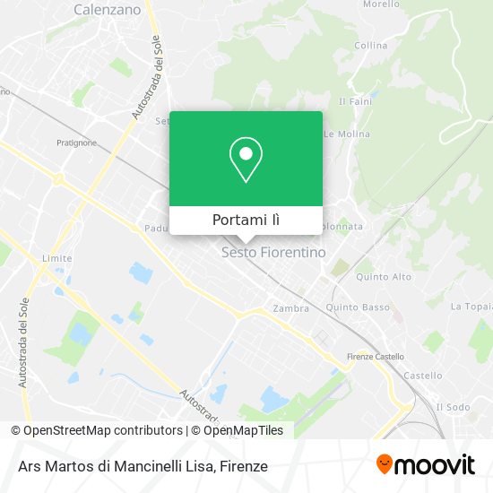 Mappa Ars Martos di Mancinelli Lisa