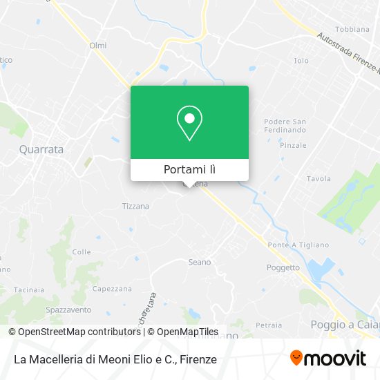 Mappa La Macelleria di Meoni Elio e C.