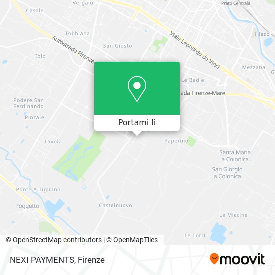 Mappa NEXI PAYMENTS