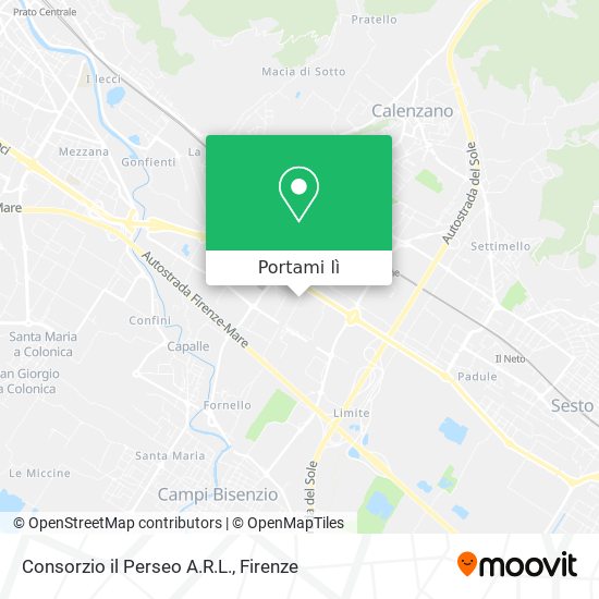 Mappa Consorzio il Perseo A.R.L.