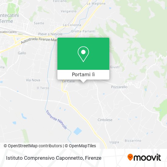 Mappa Istituto Comprensivo Caponnetto
