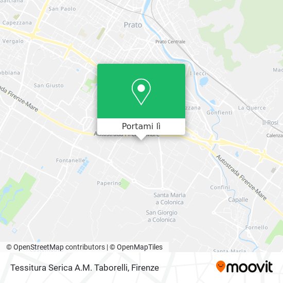 Mappa Tessitura Serica A.M. Taborelli