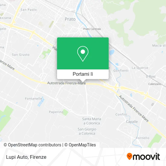 Mappa Lupi Auto
