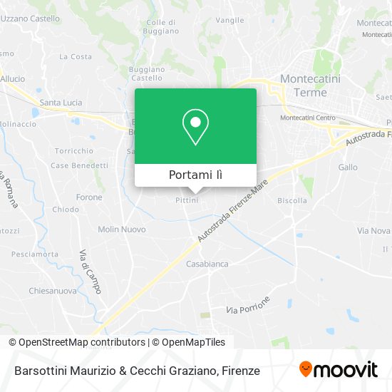 Mappa Barsottini Maurizio & Cecchi Graziano