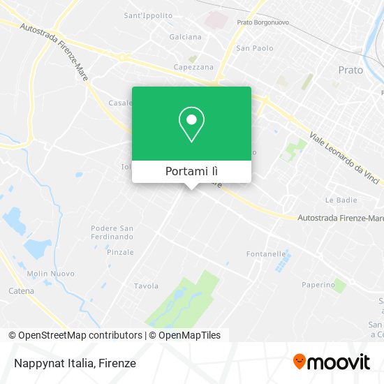 Mappa Nappynat Italia