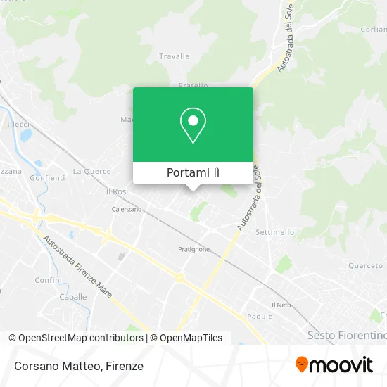 Mappa Corsano Matteo