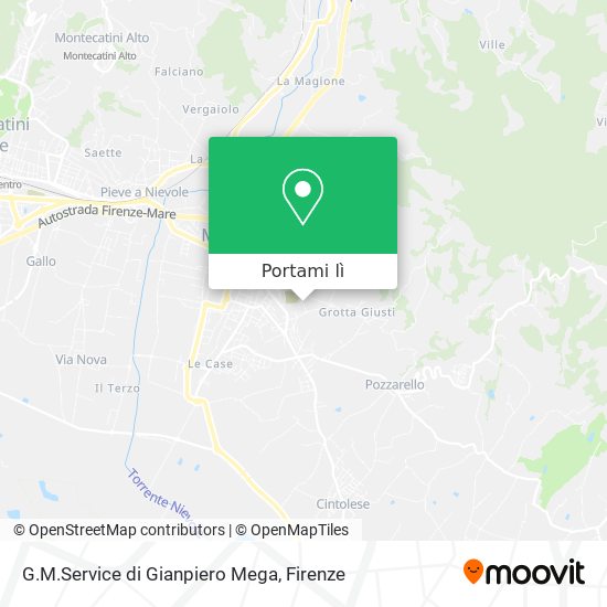 Mappa G.M.Service di Gianpiero Mega