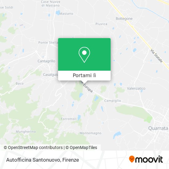 Mappa Autofficina Santonuovo