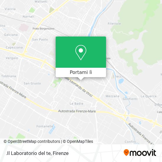 Mappa .Il Laboratorio del te