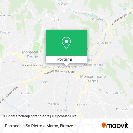 Mappa Parrocchia Ss Pietro e Marco