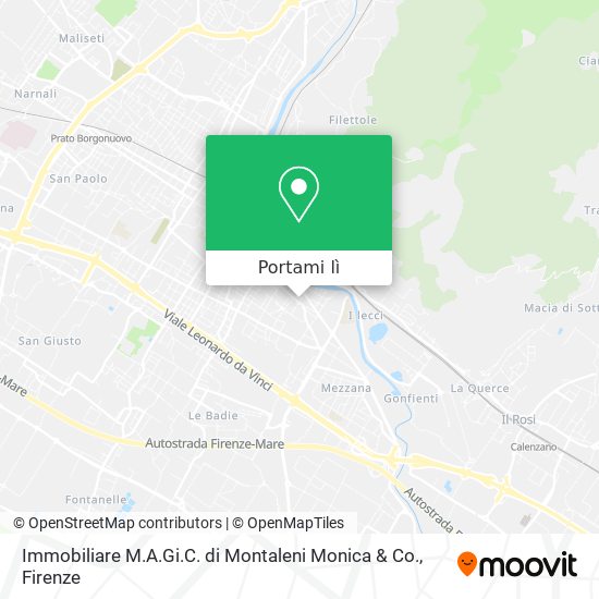 Mappa Immobiliare M.A.Gi.C. di Montaleni Monica & Co.