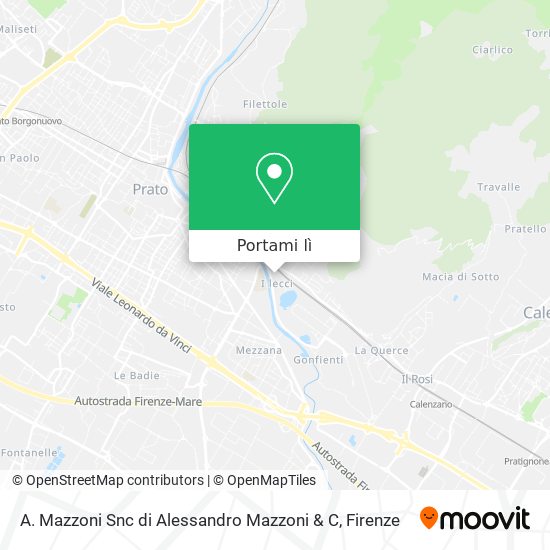 Mappa A. Mazzoni Snc di Alessandro Mazzoni & C