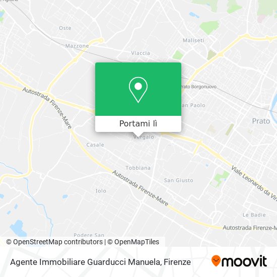 Mappa Agente Immobiliare Guarducci Manuela