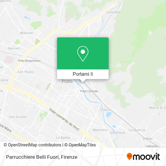 Mappa Parrucchiere Belli Fuori