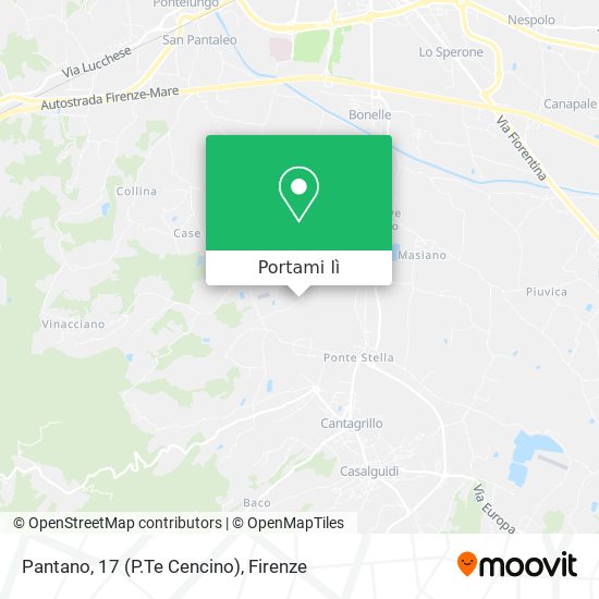 Mappa Pantano, 17 (P.Te Cencino)