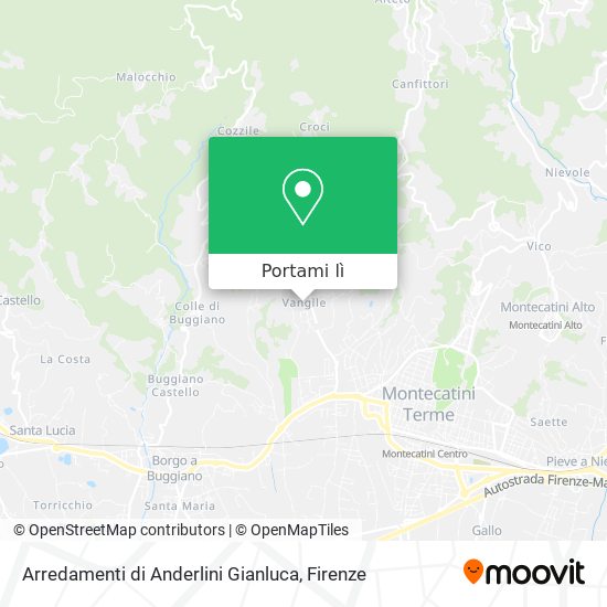 Mappa Arredamenti di Anderlini Gianluca