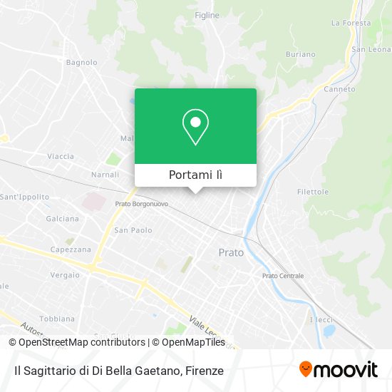 Mappa Il Sagittario di Di Bella Gaetano