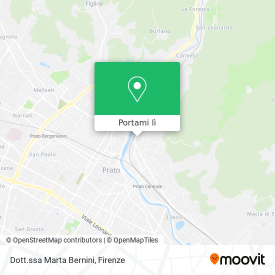 Mappa Dott.ssa Marta Bernini