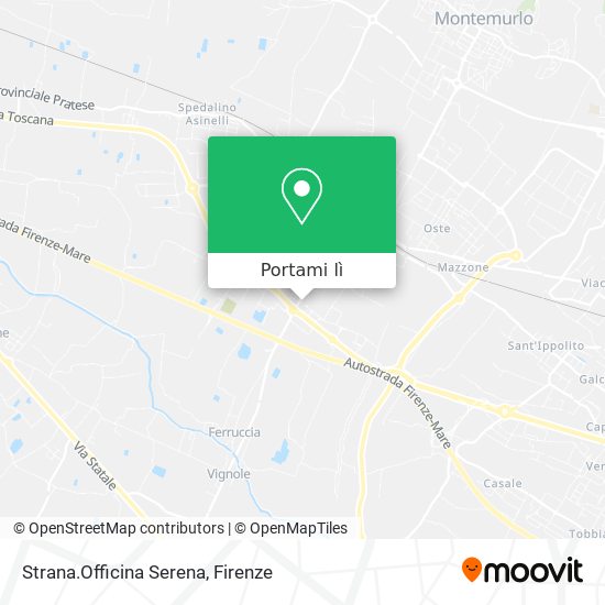 Mappa Strana.Officina Serena