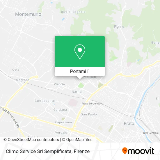 Mappa Climo Service Srl Semplificata