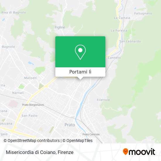 Mappa Misericordia di Coiano