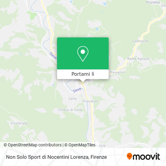 Mappa Non Solo Sport di Nocentini Lorenza