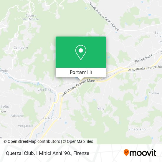 Mappa Quetzal Club. I Mitici Anni '90.